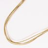 Подвеска№2225 оптом 50 см, желтовато-коричневого цвета.