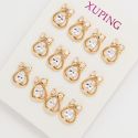 Гвоздики Xuping№1694 оптом оригинальной формы с камнями.