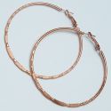 Серьги-кольца№1683 5.5 см цена за шт оптом под золото.