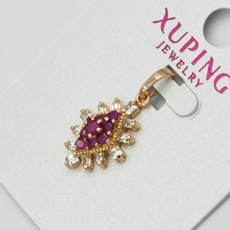 Кулон Xuping№1163 оптом с камнями двух цветов.