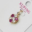 Кулон Xuping№1164 оптом с камнями двух цветов.