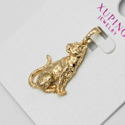 Кулон Xuping№1167 оптом кошка под золото.