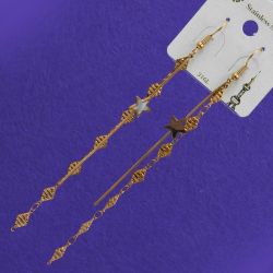 Серьги сталь№635 оптом висюльки