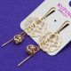 Серьги Xuping№813 висюльки с шариками медицинское золото