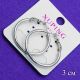 Серьги Xuping№1151 3 см кольца от производителя оптом.