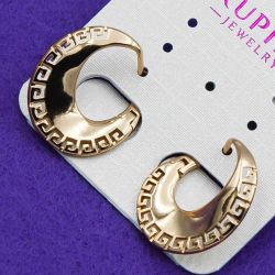 Серьги Xuping№1253 оптом геометрической формы купить медзолото оптом харьков
