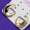Серьги Xuping№1253 оптом геометрической формы купить медзолото оптом харьков