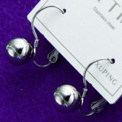 Серьги Xuping№1432 шары на круглом замке ксюпинг бижутерия оптом 