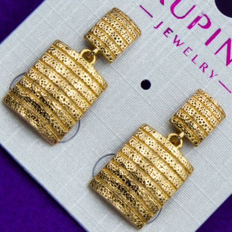Серьги Xuping№1493 оригинальные га гвоздике изделия из медзолота купить оптом Украина