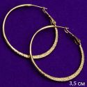 Серьги Xuping№1517 серьги -кольца купить оптом в интернет магазине медицинское золото