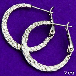 Серьги Xuping№1519 серьги -кольца купить оптом в интернет магазине медицинское золото