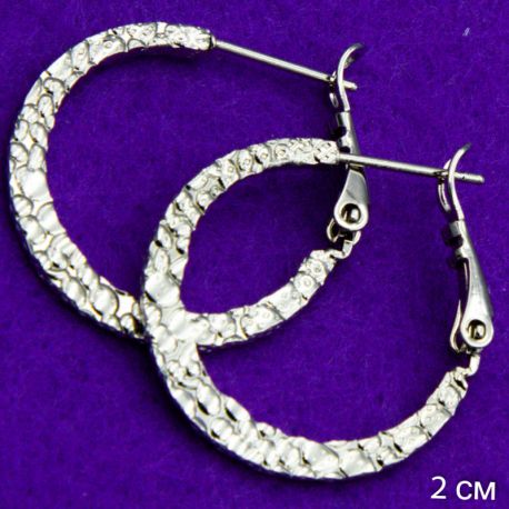 Серьги Xuping№1519 серьги -кольца купить оптом в интернет магазине медицинское золото