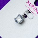 Кулон Xuping№266 белый циркон бижутерия фирмы Xuping купить оптом позолотка