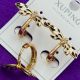 Серьги Xuping№1678 стрекоза с яркими крыльями медицинское золото куплю оптом позолотка