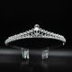 Диадема№331 оригинальная шикарная с белыми стразами и ажурным рисунком куплю диадемы оптом свадебные