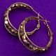 Серьги Xuping№1765 круглые с медальками медзолото оптом купить от производителя бижумаркет