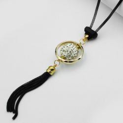 Подвеска№80 70 см + 10 см шар со стразами в кольце купить подвески оптом недорого медзолото оптом.