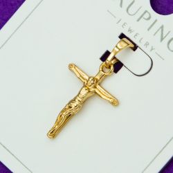 Крестик Xuping№345 с распятием под золото ювелирная бижутерия оптом бижумаркет.