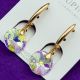 Серьги Xuping№2155 с камнем Swarovski куплю оптом сережки бижумаркет.