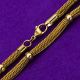 Цепочка Xuping№10А 50 см, 5 мм множественная с перетяжками бижутерия хюпинг купить оптом Харьков.