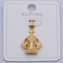 Кулон Xuping№383 под золото 18К с белыми цирконами бижутерия мелкий опт недорого.