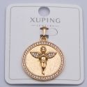 Кулон Xuping№386 ангел под золото 18К с белыми цирконами бижутерия мелкий опт недорого.