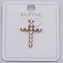 Крестик Xuping№401 под золото 18К бижутерия fashion jewelry недорого.