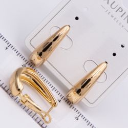 Серьги Xuping№2193 стильные серьги-капли оптом недорого бижумаркет.