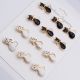 Броши набор№370 котики с эмалью купить в магазине бижутерия оптом.