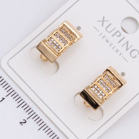 Серьги Xuping№2315 серьги с характером и камнями от производителя купить оптом.