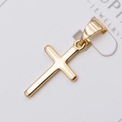 Крестик Xuping№428 в цвете под золото купить оптом от производителя недорого.