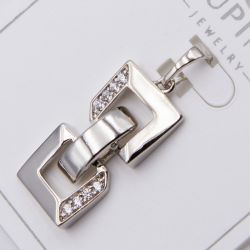 Кулон Xuping№447 звенья цепи под серебро бижутерию купить оптом недорого.