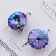 Серьги Xuping№2361 с голубым камнем Swarovski купить бижутерию Харьков оптом.