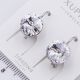 Серьги Xuping№2365 с білим камнем Swarovski купить бижутерию Харьков оптом.