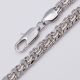 Браслет Xuping№111 20 см, 7 мм плетение бисмарк купить ювелирную бижутерию Xuping оптом 