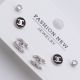 Браслет сталь№751 гвоздики набор эмблема Шанель купить качественные украшения.