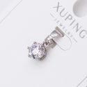 Кулон Xuping№484 классический солитер под белое золото купить ювелирные украшения оптом недорого.