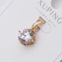 Кулон Xuping№485 классический солитер под белое золото 18К купить ювелирные украшения оптом недорого.