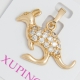 Кулон Xuping № 216 металлический кенгуру с камнями.